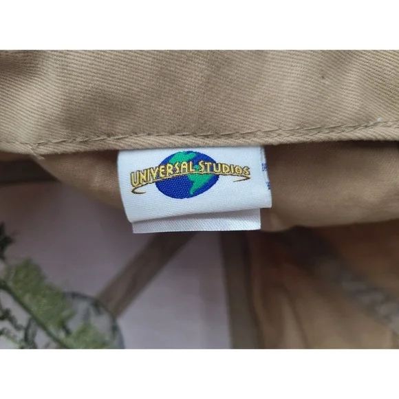 Vintage Universal Studios Strapback Adjustable (Fits Small) Hat Cap Beige Brown - Picture 12 of 13